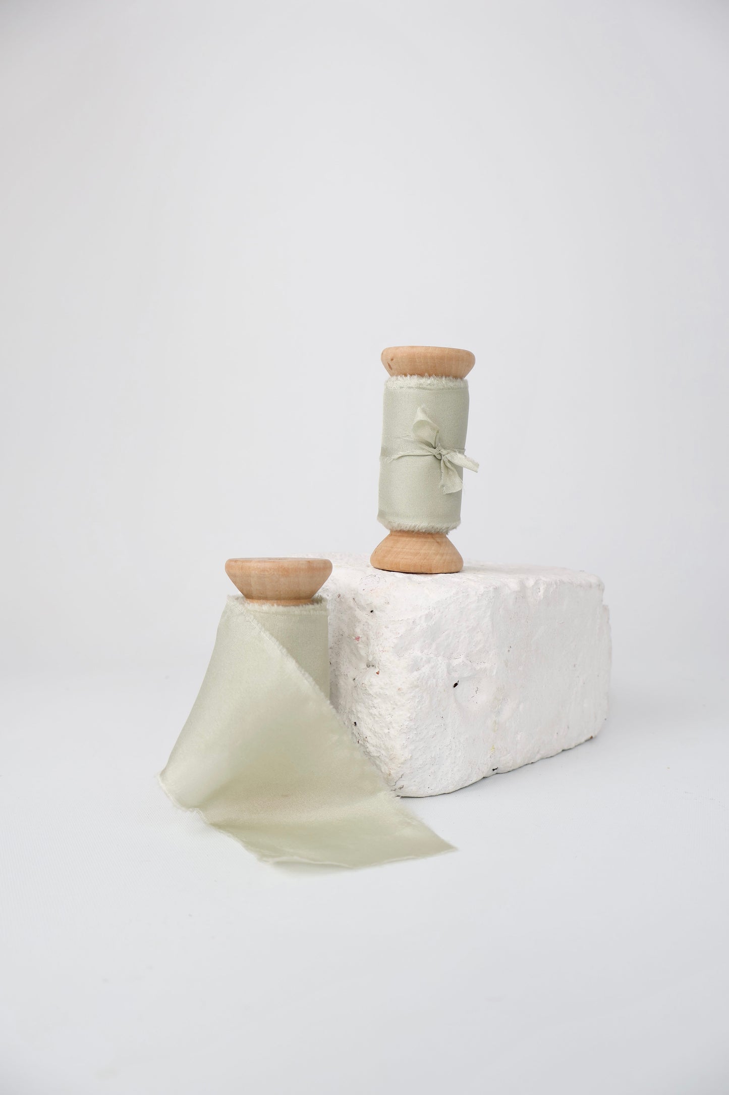 Sage - Habotai Silk Ribbon